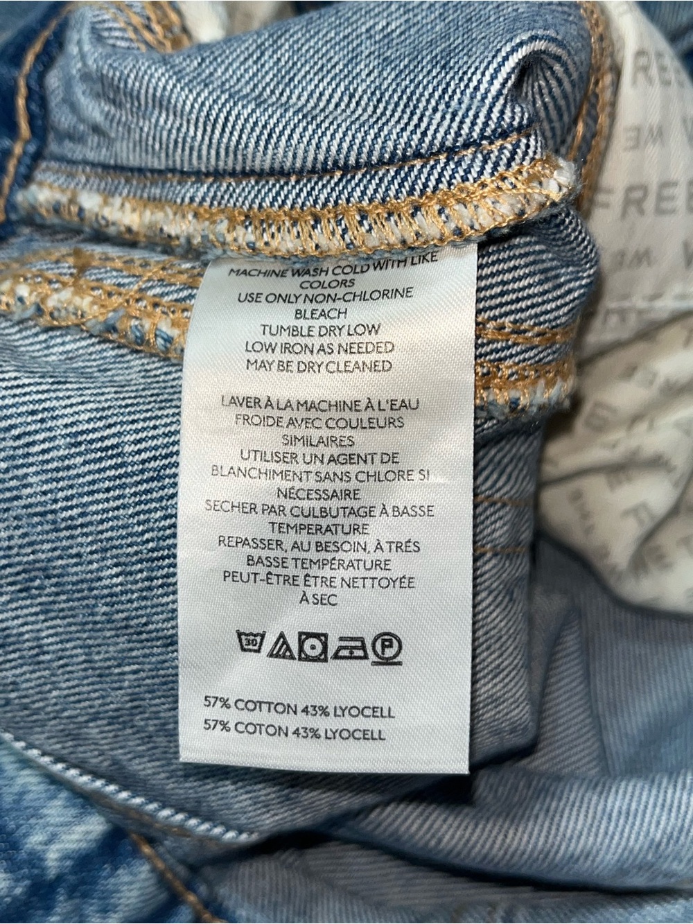 We The Free Good Luck Mid Rise Barrel Jeans in Ultra Light Beam - Picture 9 of 11